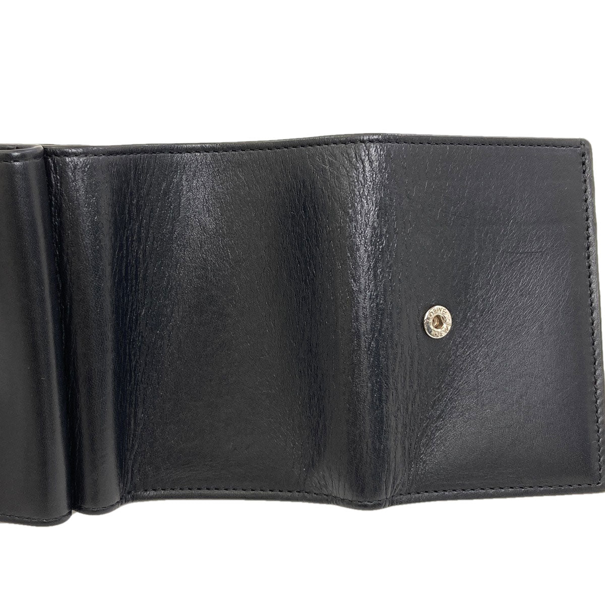 LOEWE Anagram Patch Tri-fold wallet (with Coin Pocket) Calf Ladies [Used]