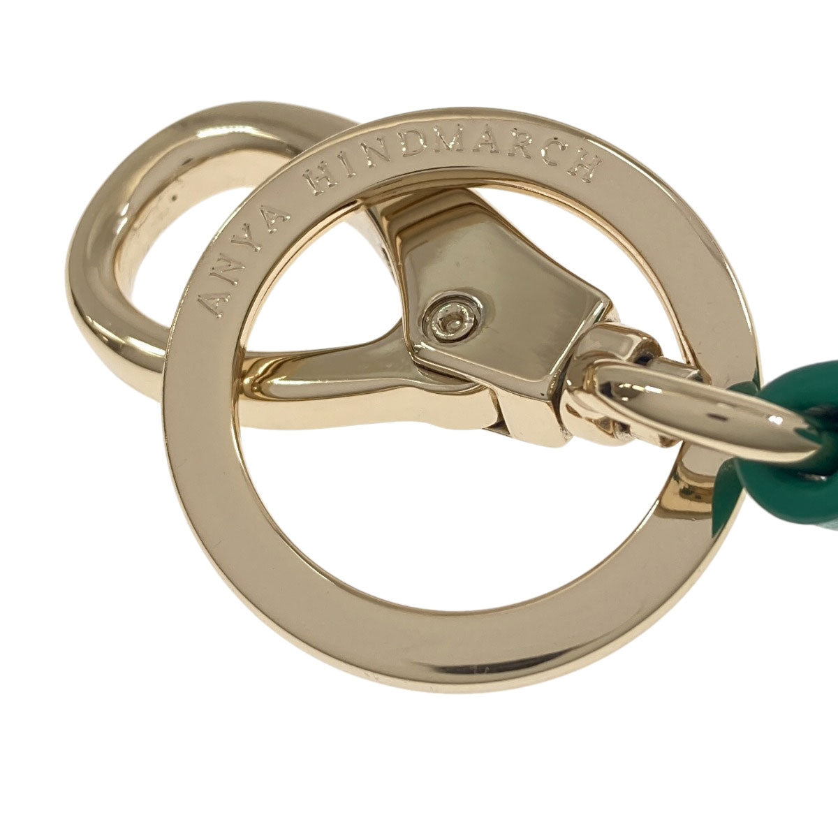 Anya Hindmarch Ghost Tassel key ring Leather Ladies [Used]