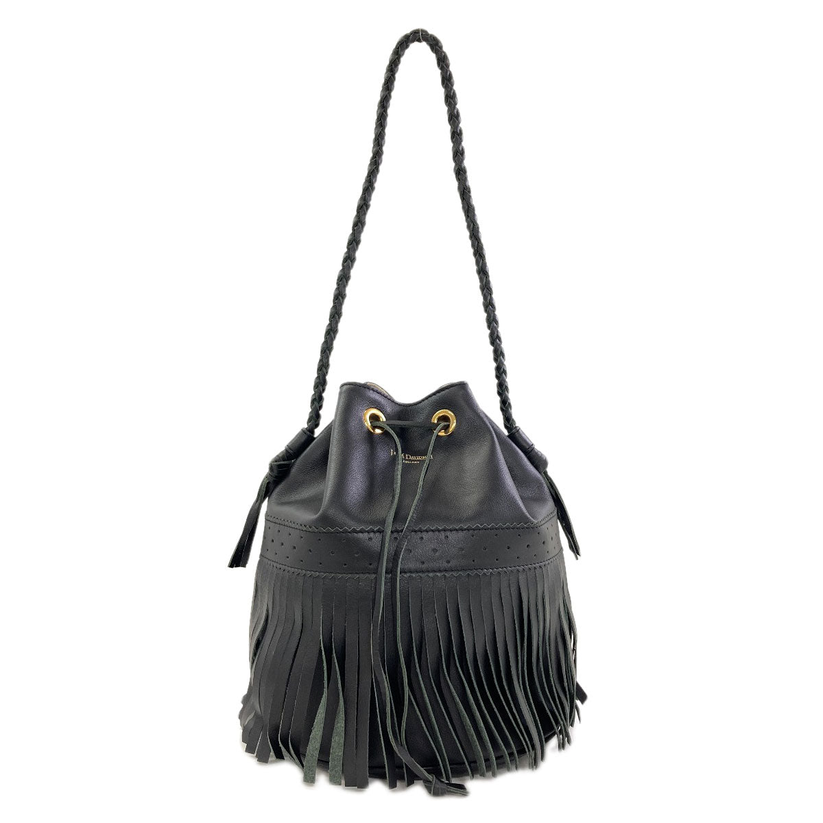 J&M Davidson fringe carnival Shoulder Bag Leather Ladies [Used]