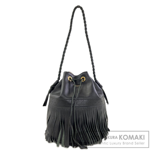 J&M Davidson fringe carnival Shoulder Bag Leather Ladies [Used]