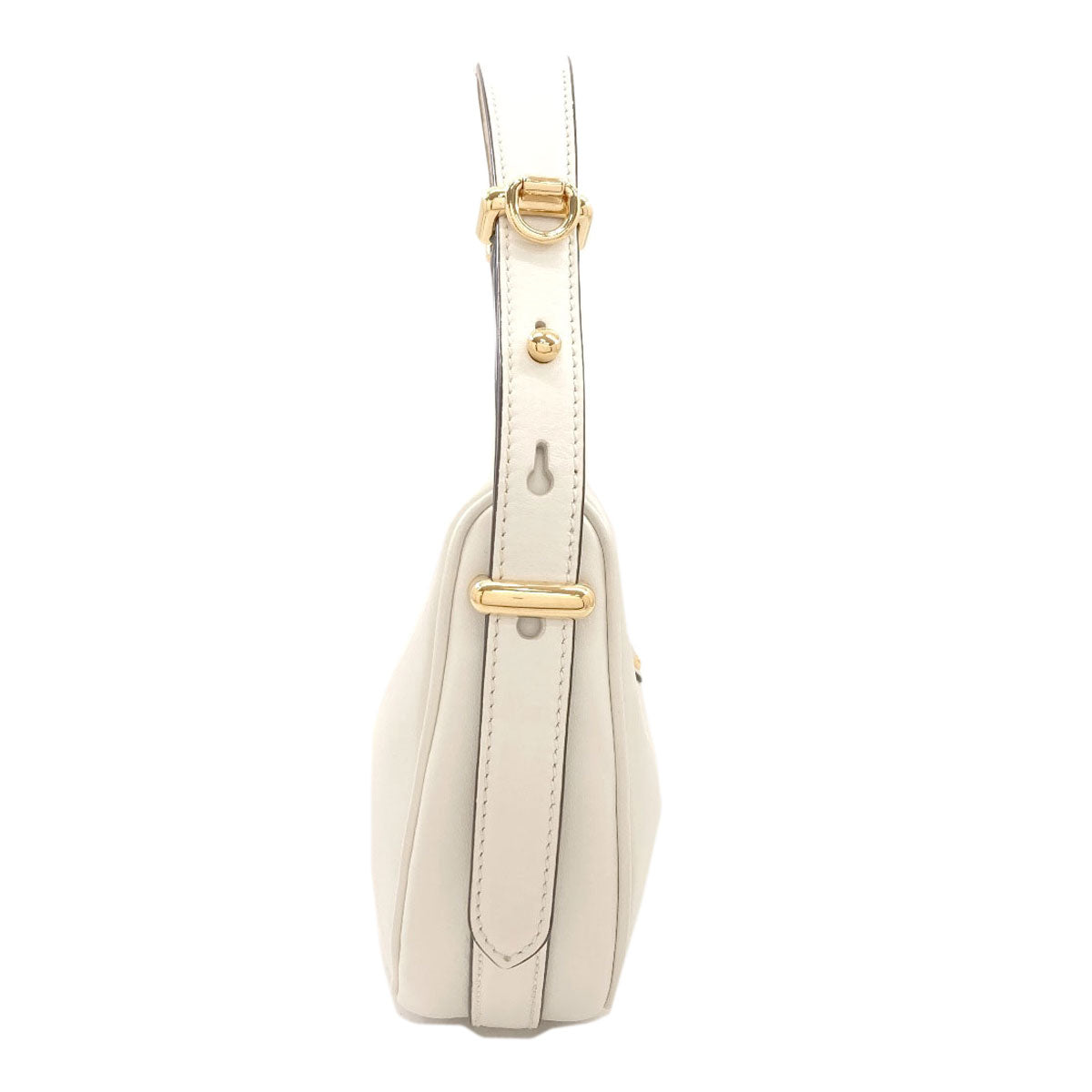 PRADA Arkhe Small Logo Hardware 2WAY Handbag Calf Ladies [Used]