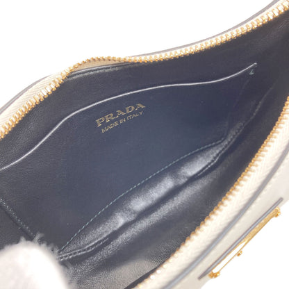 PRADA Arkhe Small Logo Hardware 2WAY Handbag Calf Ladies [Used]