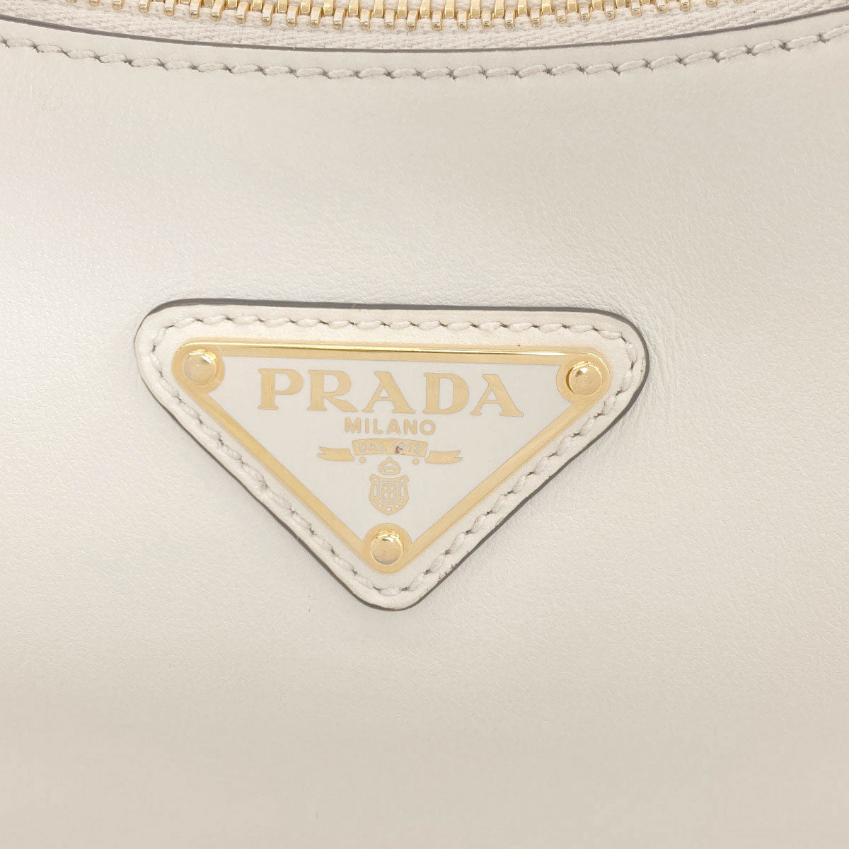 PRADA Arkhe Small Logo Hardware 2WAY Handbag Calf Ladies [Used]