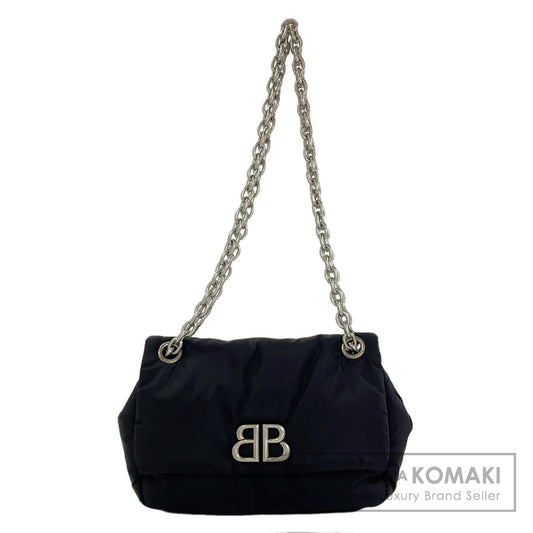 BALENCIAGA 792977 Monaco Mini Chain Shoulder Shoulder Bag Nylon Ladies [Used]