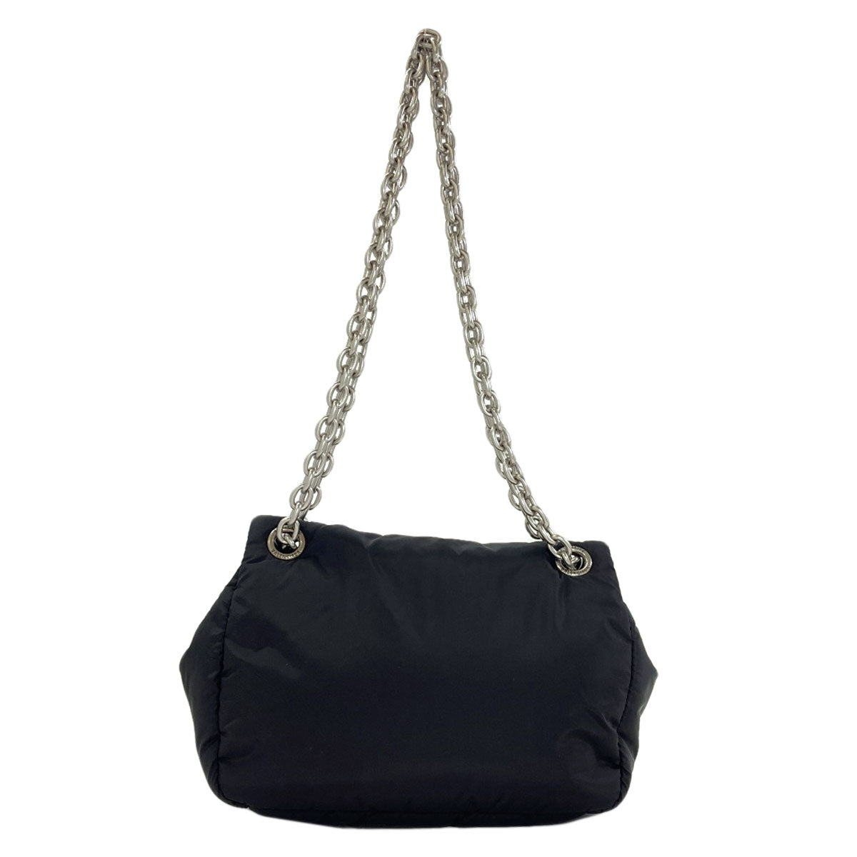 BALENCIAGA 792977 Monaco Mini Chain Shoulder Shoulder Bag Nylon Ladies [Used]