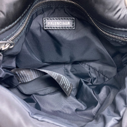 BALENCIAGA 792977 Monaco Mini Chain Shoulder Shoulder Bag Nylon Ladies [Used]