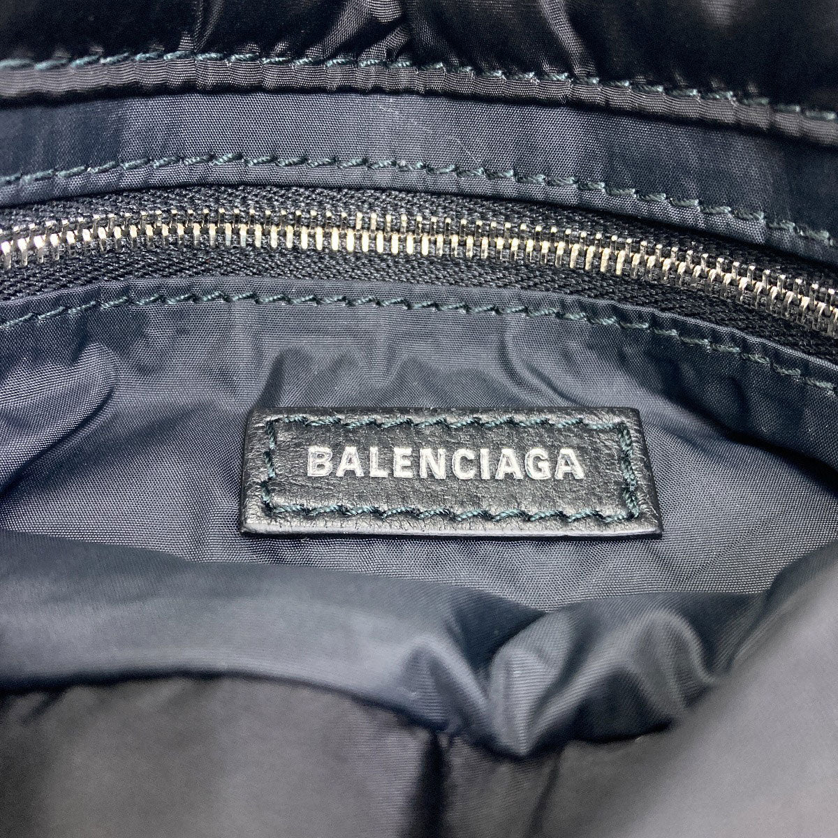 BALENCIAGA 792977 Monaco Mini Chain Shoulder Shoulder Bag Nylon Ladies [Used]