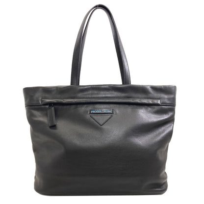 PRADA logo Tote Bag Calf Ladies [Used]