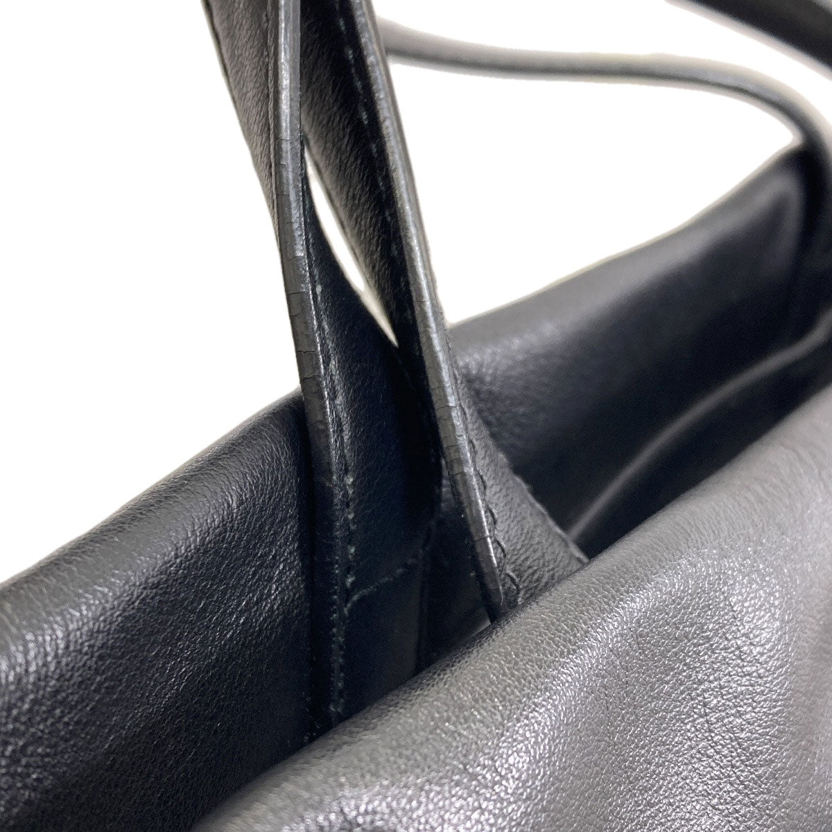PRADA logo Tote Bag Calf Ladies [Used]
