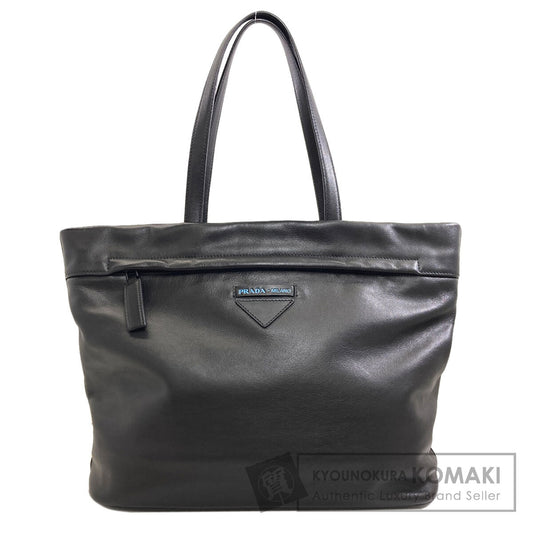 PRADA logo Tote Bag Calf Ladies [Used]