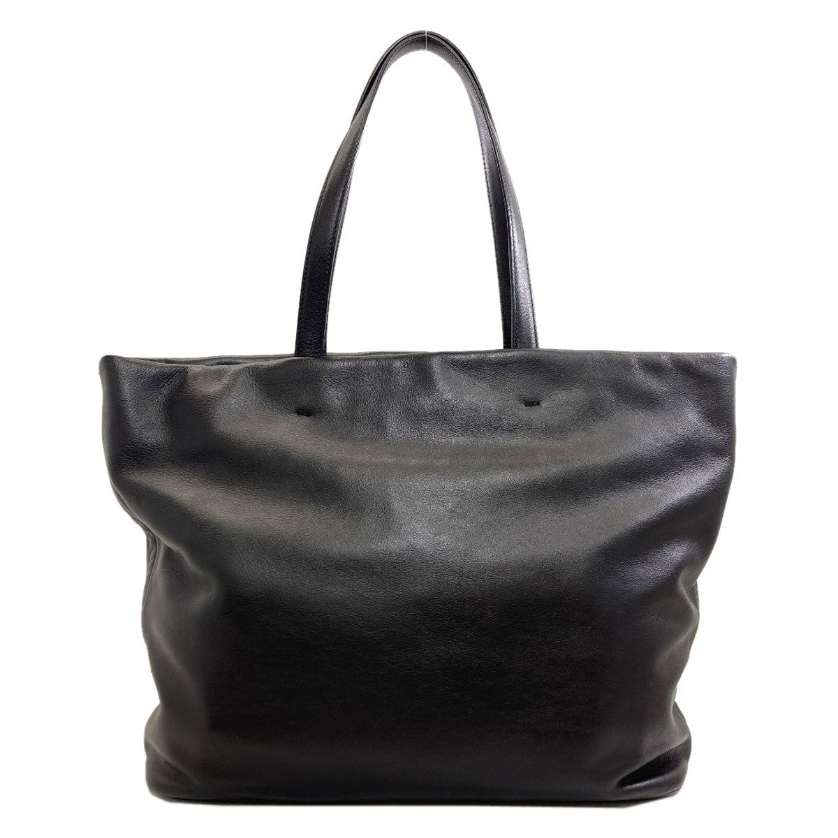 PRADA logo Tote Bag Calf Ladies [Used]