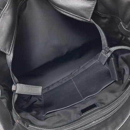 PRADA logo Tote Bag Calf Ladies [Used]