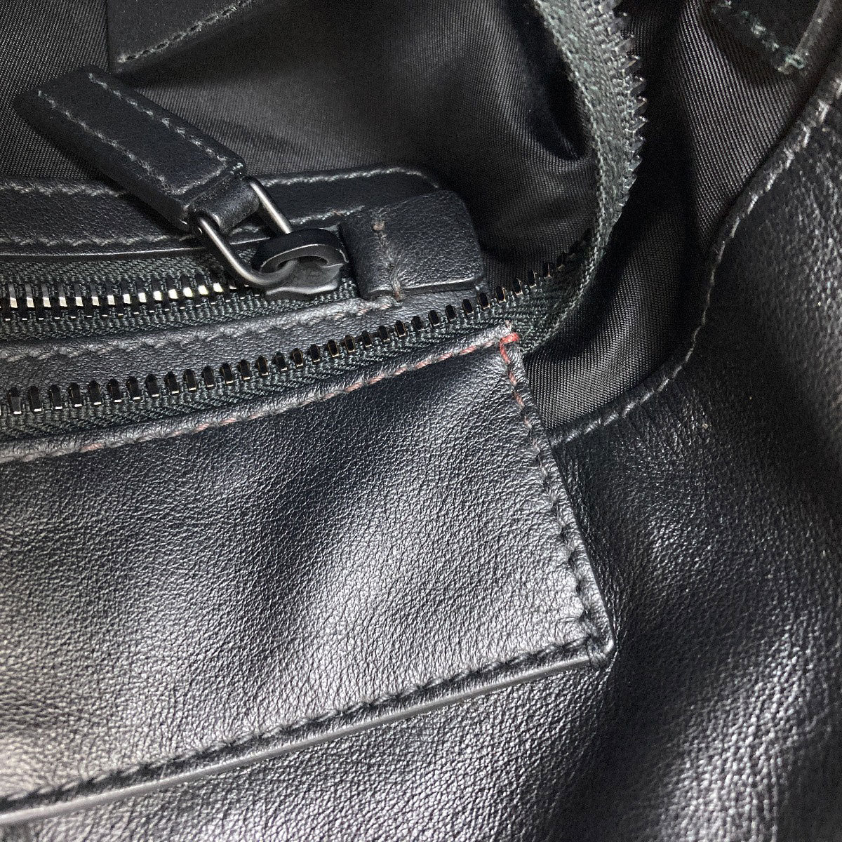PRADA logo Tote Bag Calf Ladies [Used]