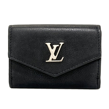 LOUIS VUITTON M63921 Portefeiulle Rock Mini Tri-fold wallet (with Coin Pocket) Taurillon ClemenceLeather Ladies [Used]