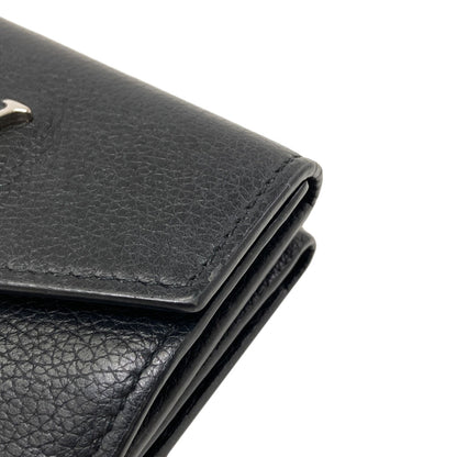 LOUIS VUITTON M63921 Portefeiulle Rock Mini Tri-fold wallet (with Coin Pocket) Taurillon ClemenceLeather Ladies [Used]