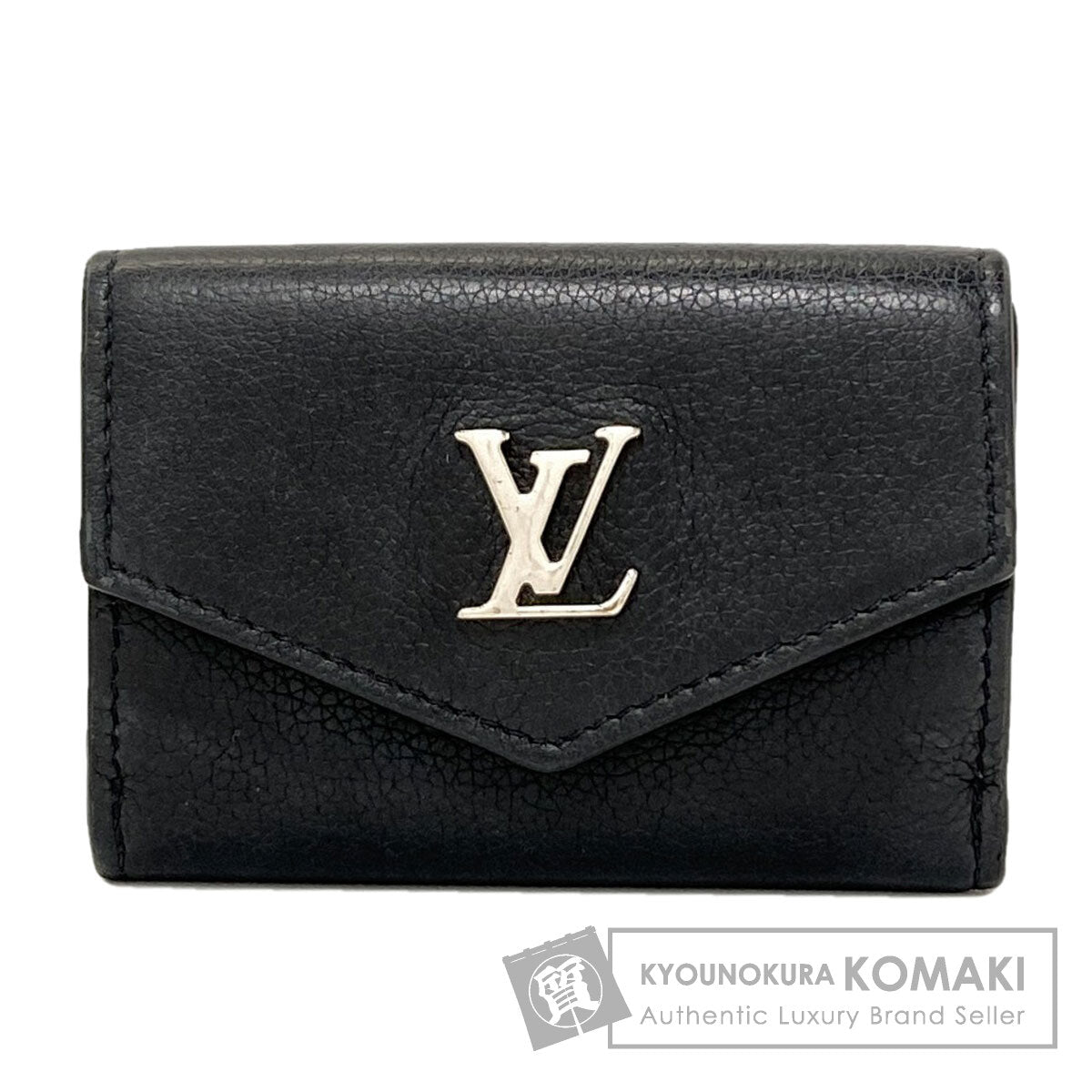 LOUIS VUITTON M63921 Portefeiulle Rock Mini Tri-fold wallet (with Coin Pocket) Taurillon ClemenceLeather Ladies [Used]