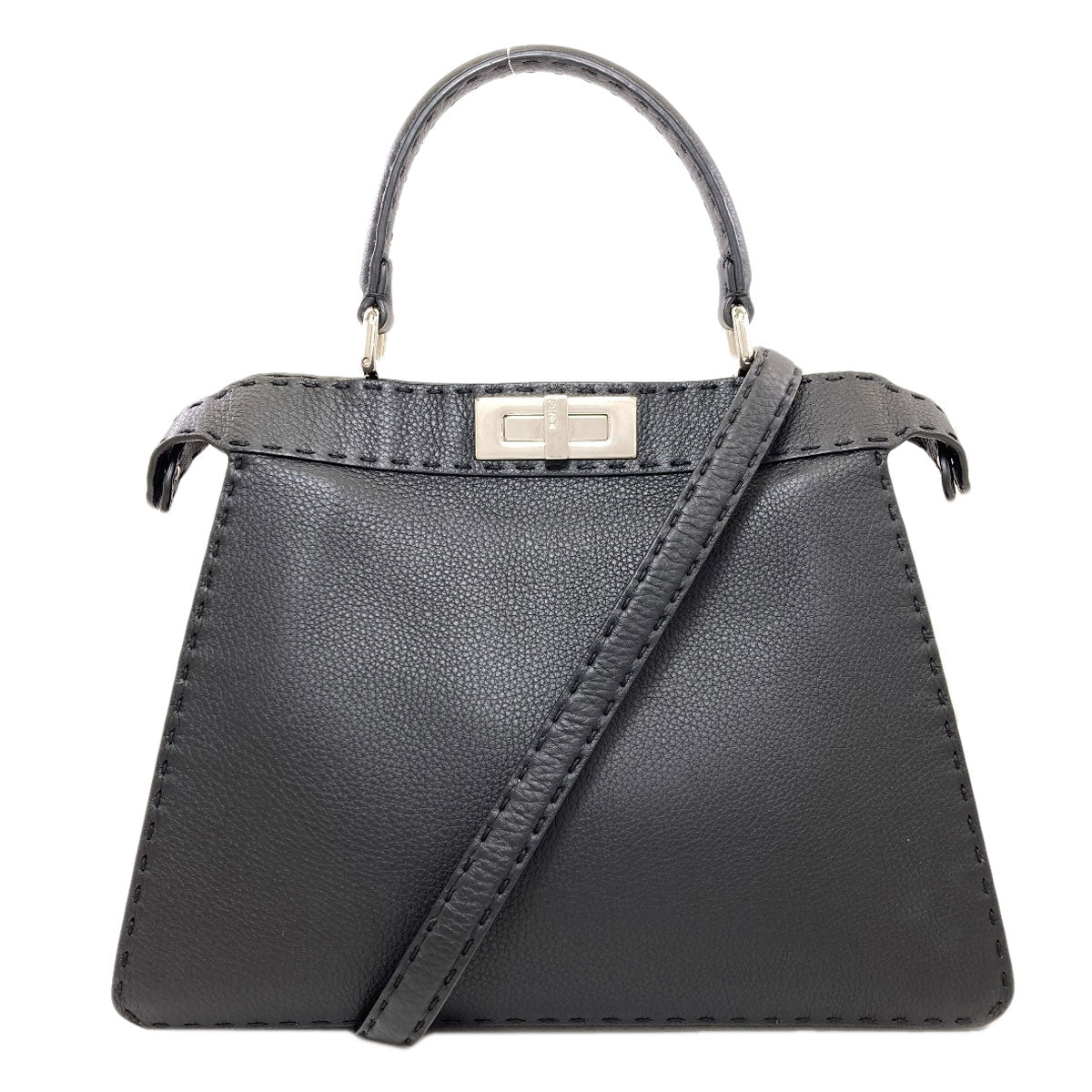 FENDI Peekaboo iSeeU Selleria 2WAY Handbag Calf Ladies [Used]