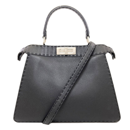 FENDI Peekaboo iSeeU Selleria 2WAY Handbag Calf Ladies [Used]
