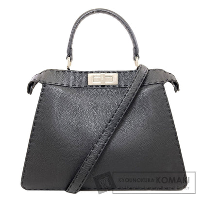 FENDI Peekaboo iSeeU Selleria 2WAY Handbag Calf Ladies [Used]