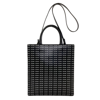 CELINE Vertical Cabas 2WAY Handbag Calf Ladies [Used]