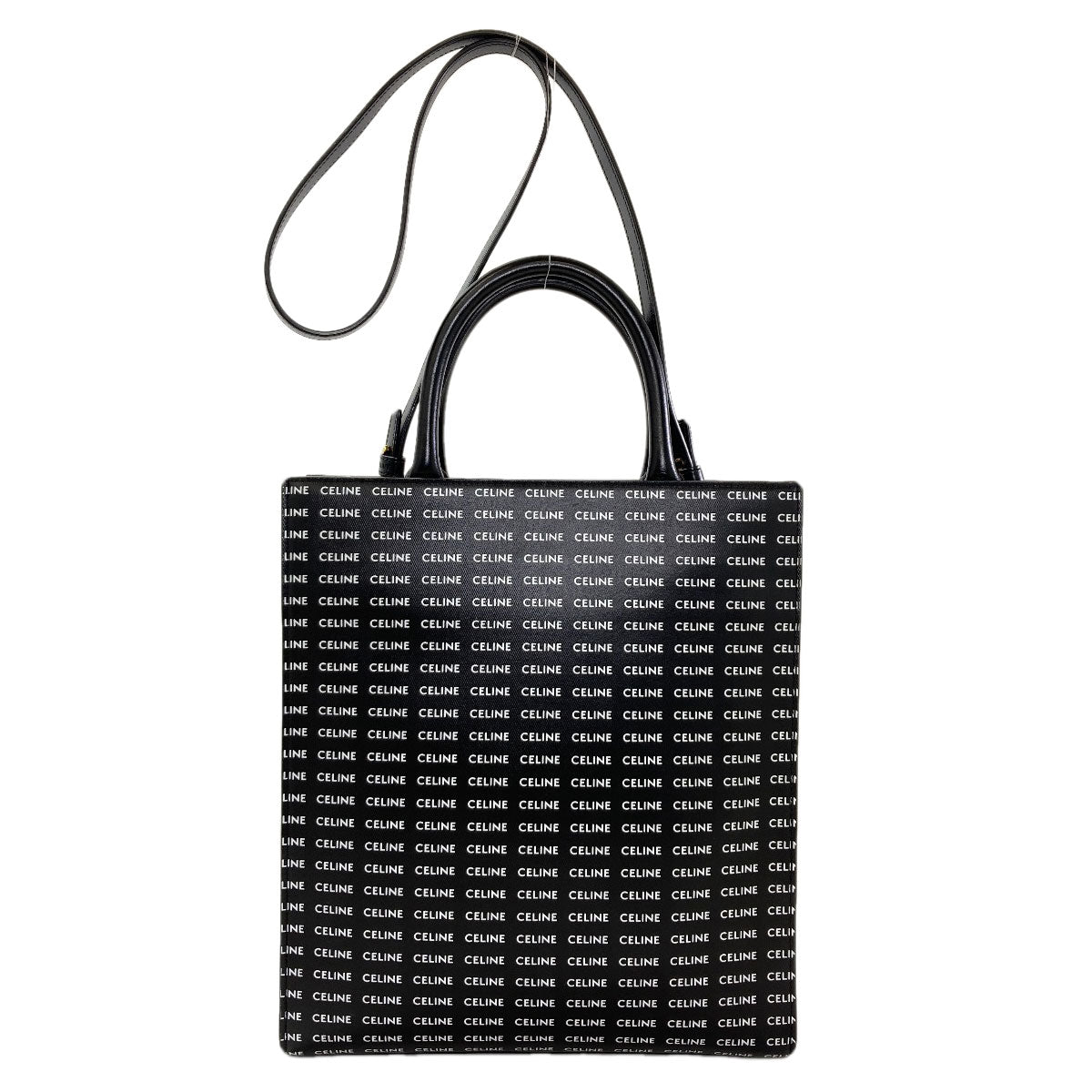 CELINE Vertical Cabas 2WAY Handbag Calf Ladies [Used]