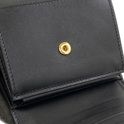 CELINE Small flap wallet Triomphe Tri-fold wallet (with Coin Pocket) Calf Ladies [Used]