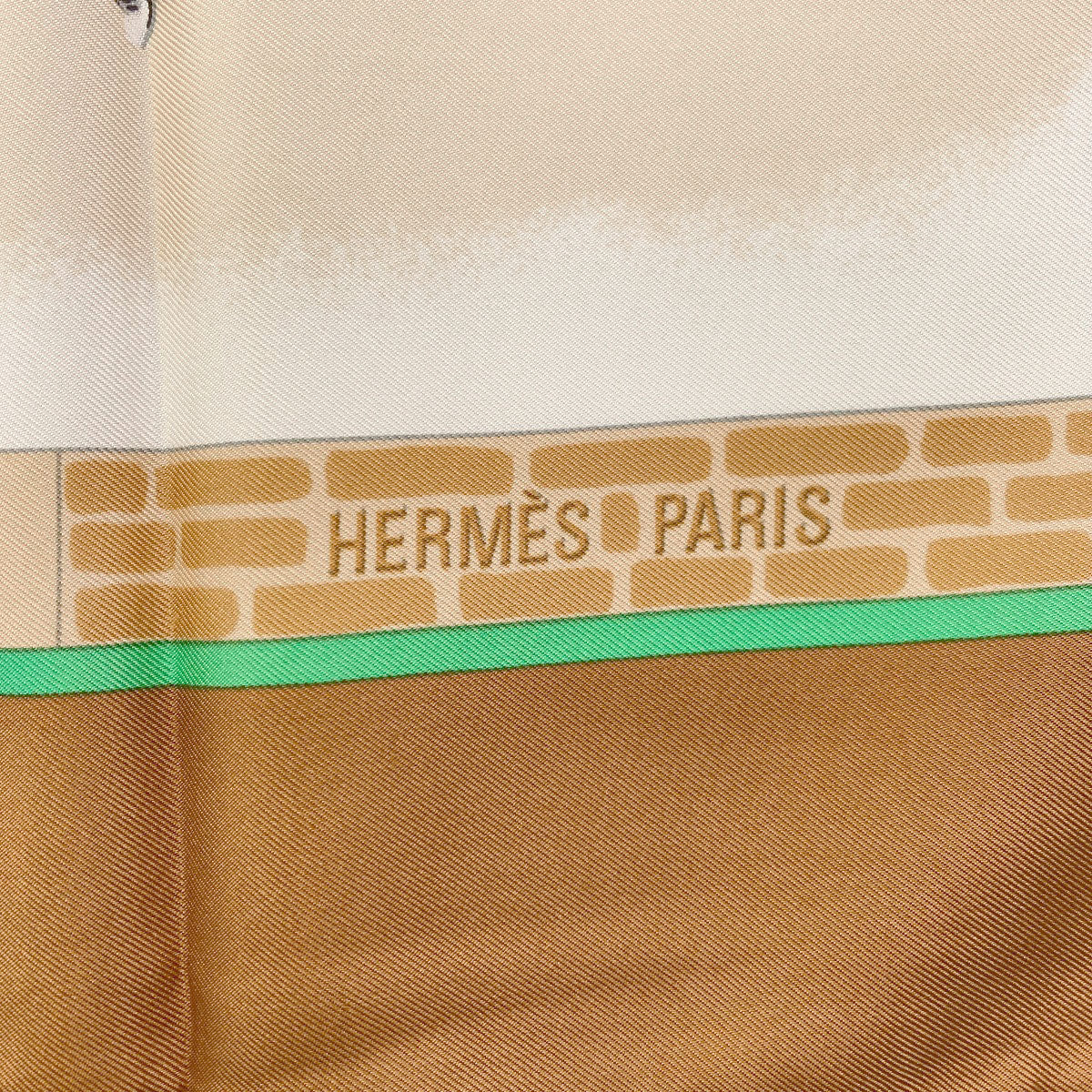 HERMES Carre90 LES HARAS NATIONAUX National Stud Farm Scarf Silk Ladies [Used]