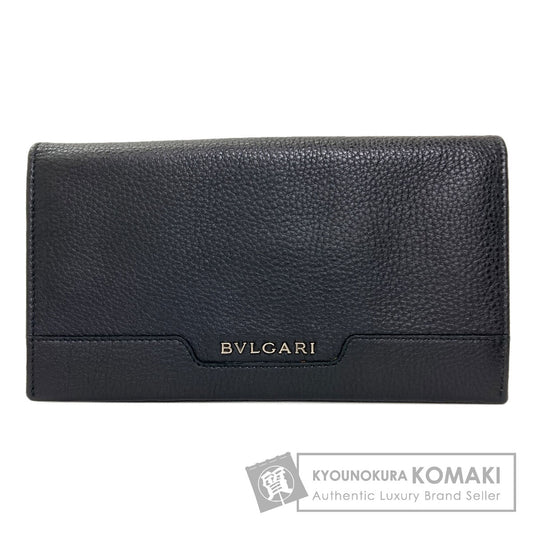 BVLGARI Urban Long wallet (with coin pocket) Leather mens [Used]