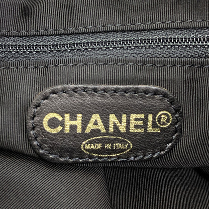 CHANEL COCO Mark GoldHardware Tote Bag Calf Ladies [Used]
