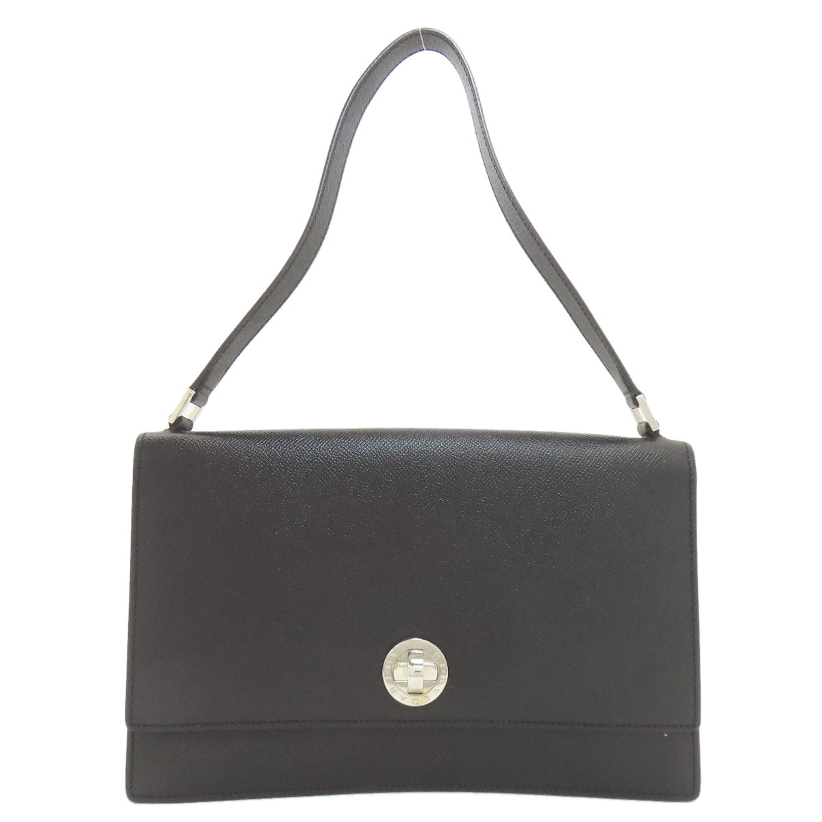 BVLGARI one belt Shoulder Bag Leather Ladies [Used]