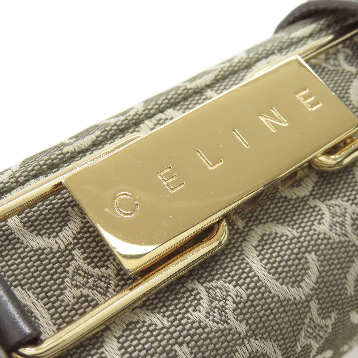 CELINE C Macadam Handbag Canvas Ladies [Used]