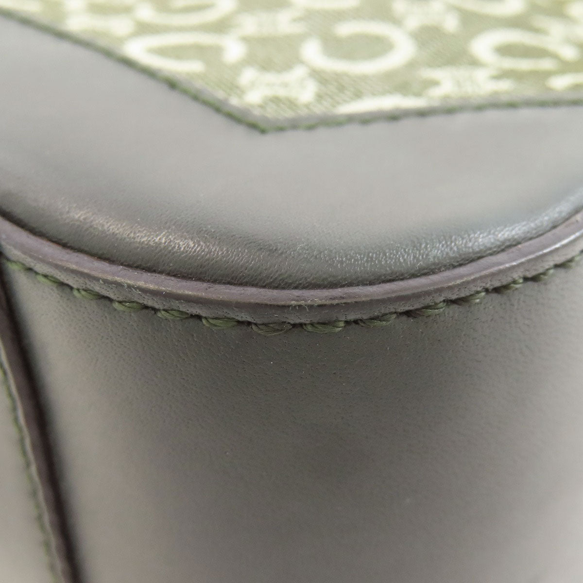 CELINE C Macadam Handbag Canvas Ladies [Used]