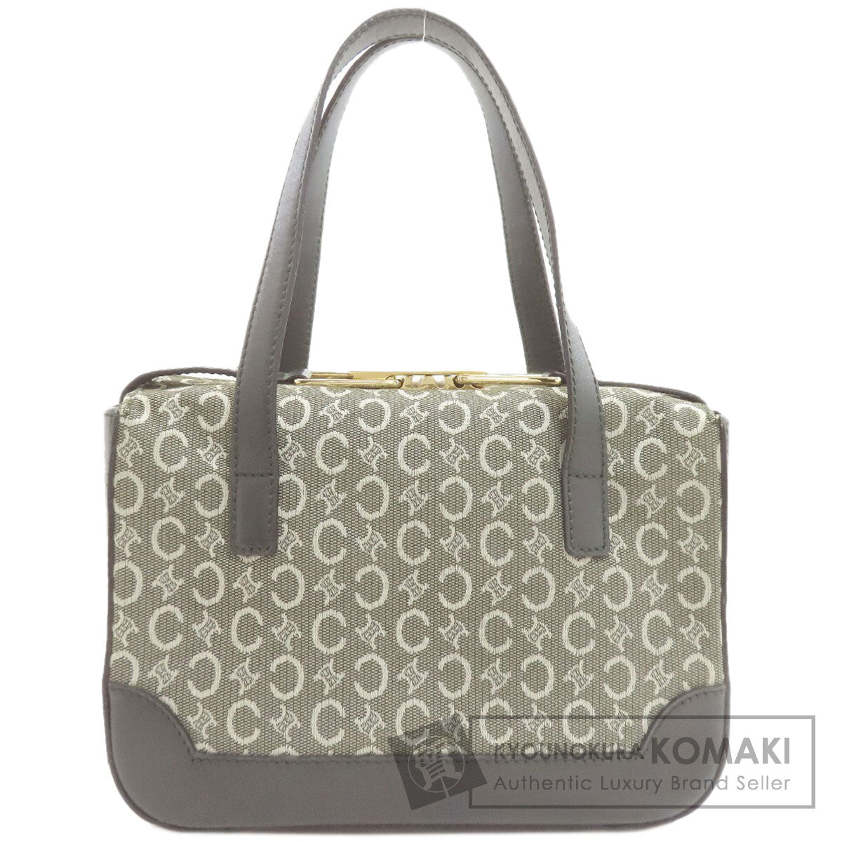 CELINE C Macadam Handbag Canvas Ladies [Used]