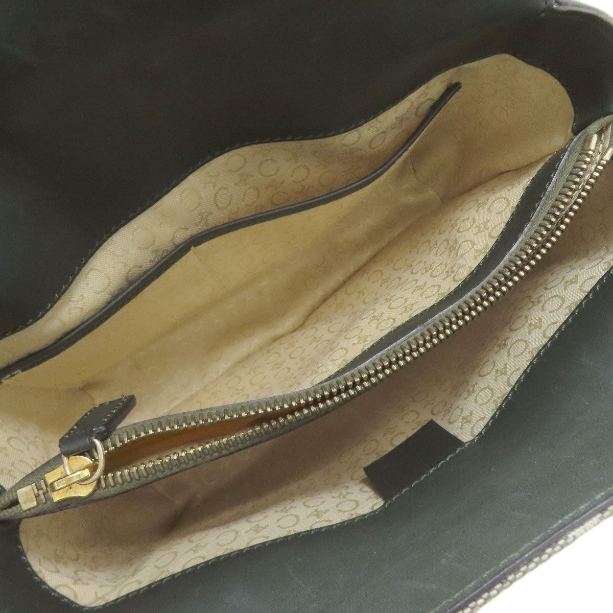 CELINE C Macadam Handbag Canvas Ladies [Used]