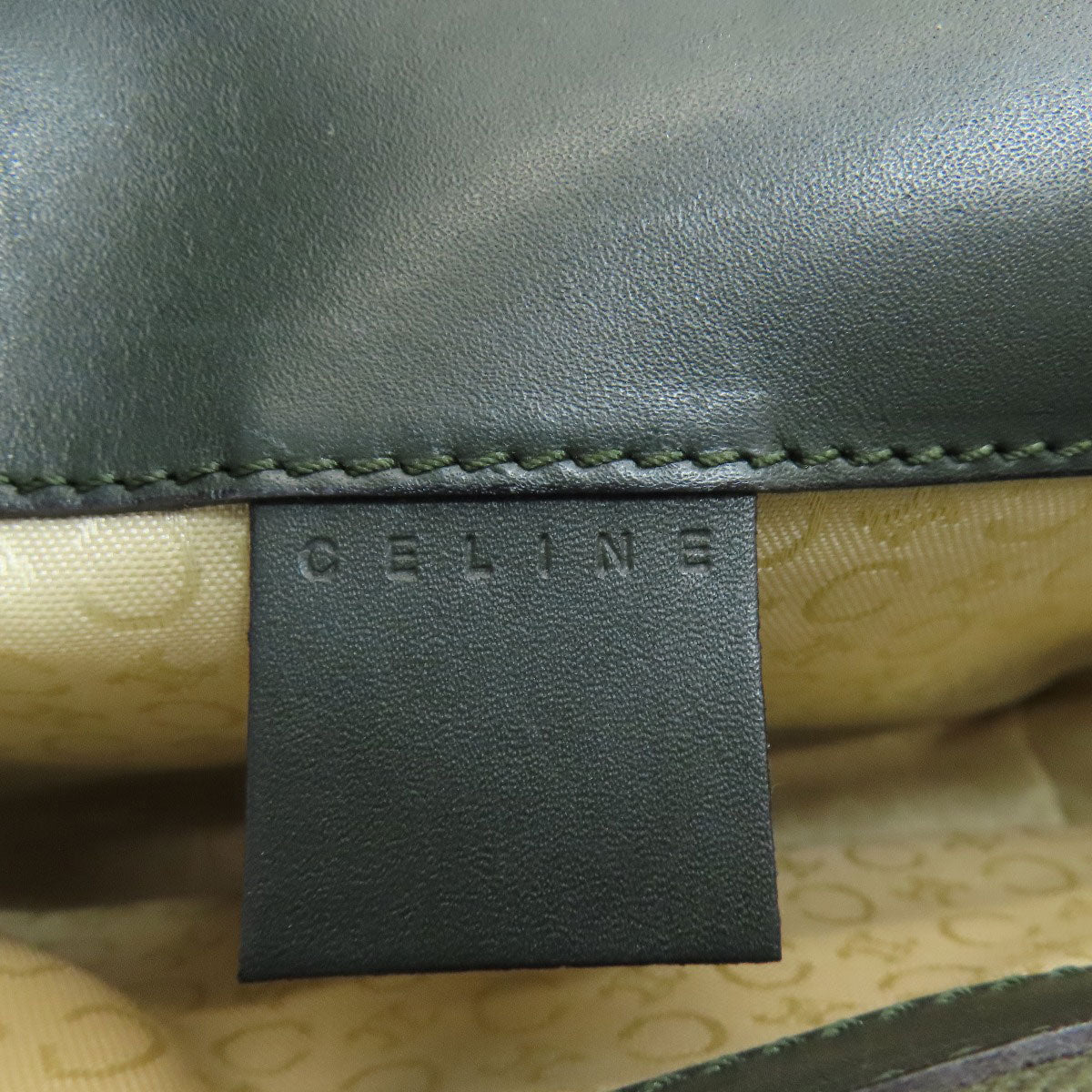 CELINE C Macadam Handbag Canvas Ladies [Used]