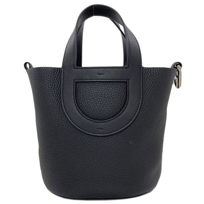 HERMES In the Loop 18 SilverHardware Handbag Taurillon Clemence Ladies [Used]