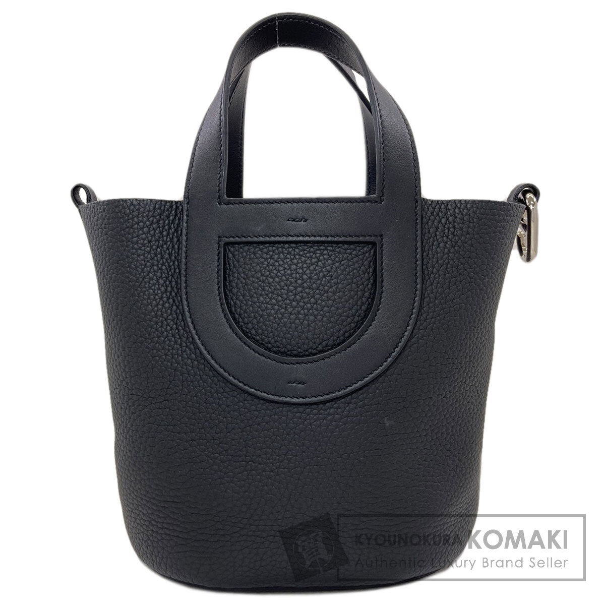 HERMES In the Loop 18 SilverHardware Handbag Taurillon Clemence Ladies [Used]