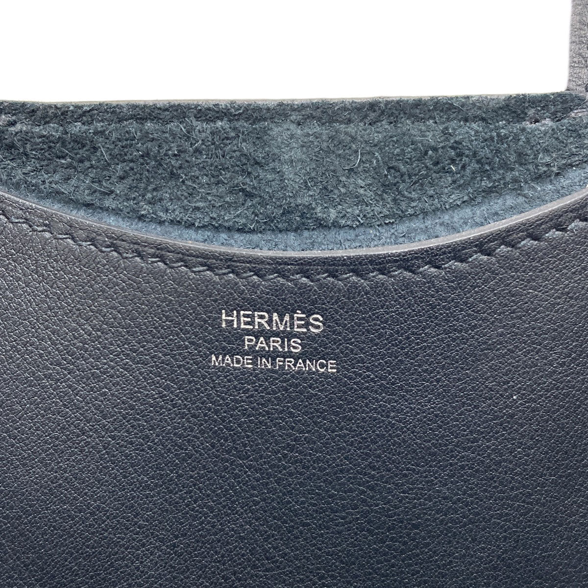 HERMES In the Loop 18 SilverHardware Handbag Taurillon Clemence Ladies [Used]