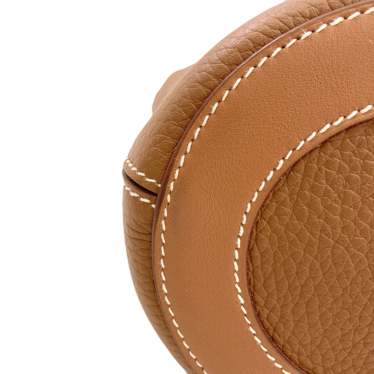HERMES In the Loop 18 Gold SilverHardware Handbag Taurillon Clemence Ladies [Used]
