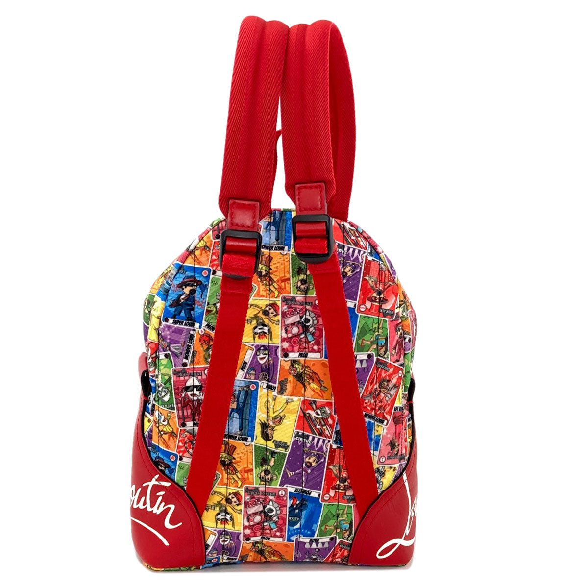 Christian Louboutin logo Backpack Â· Daypack Canvas LeatherLadies [Used]