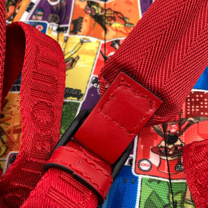 Christian Louboutin logo Backpack Â· Daypack Canvas LeatherLadies [Used]