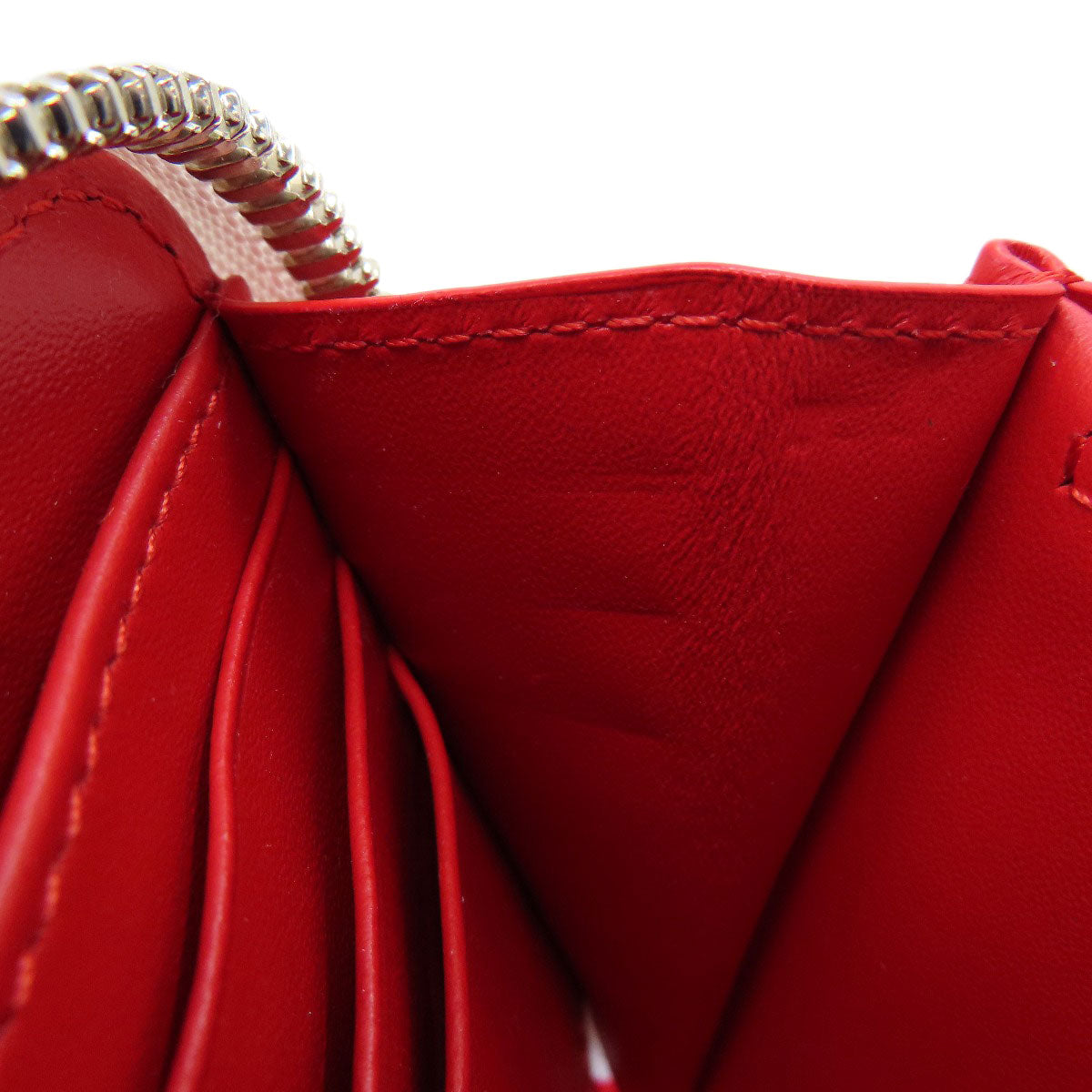 Christian Louboutin Panettone Long wallet (with coin pocket) Denim Ladies [Used]