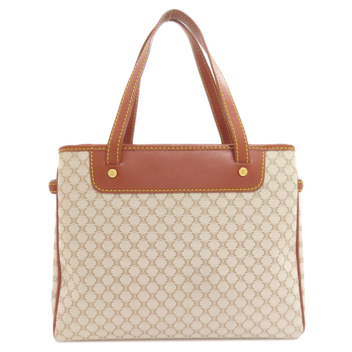 CELINE Macadam pattern Handbag Canvas Ladies [Used]