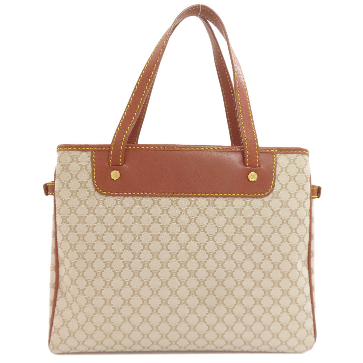 CELINE Macadam pattern Handbag Canvas Ladies [Used]