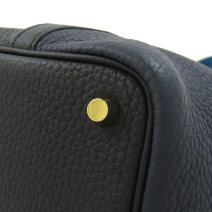 HERMES Picotin Lock PM Kazak GoldHardware Handbag Taurillon Clemence Ladies [Used]