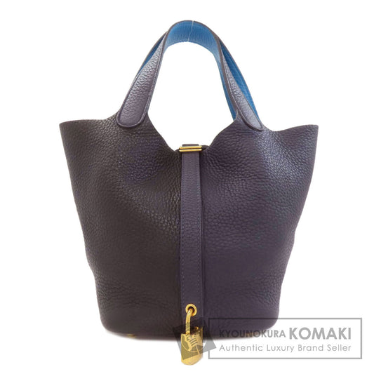 HERMES Picotin Lock PM Kazak GoldHardware Handbag Taurillon Clemence Ladies [Used]