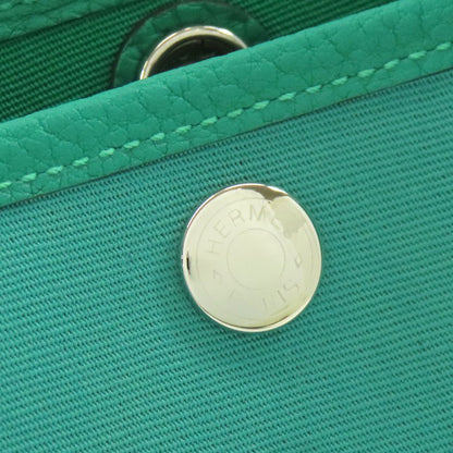 HERMES Garden Party TPM SilverHardware Handbag Towar Officche Ladies [Used]