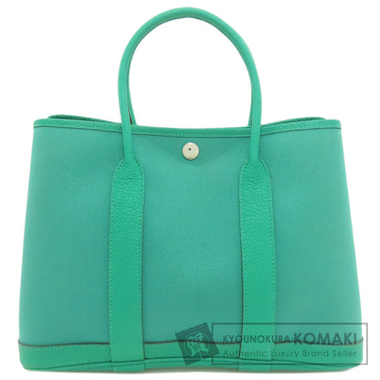 HERMES Garden Party TPM SilverHardware Handbag Towar Officche Ladies [Used]