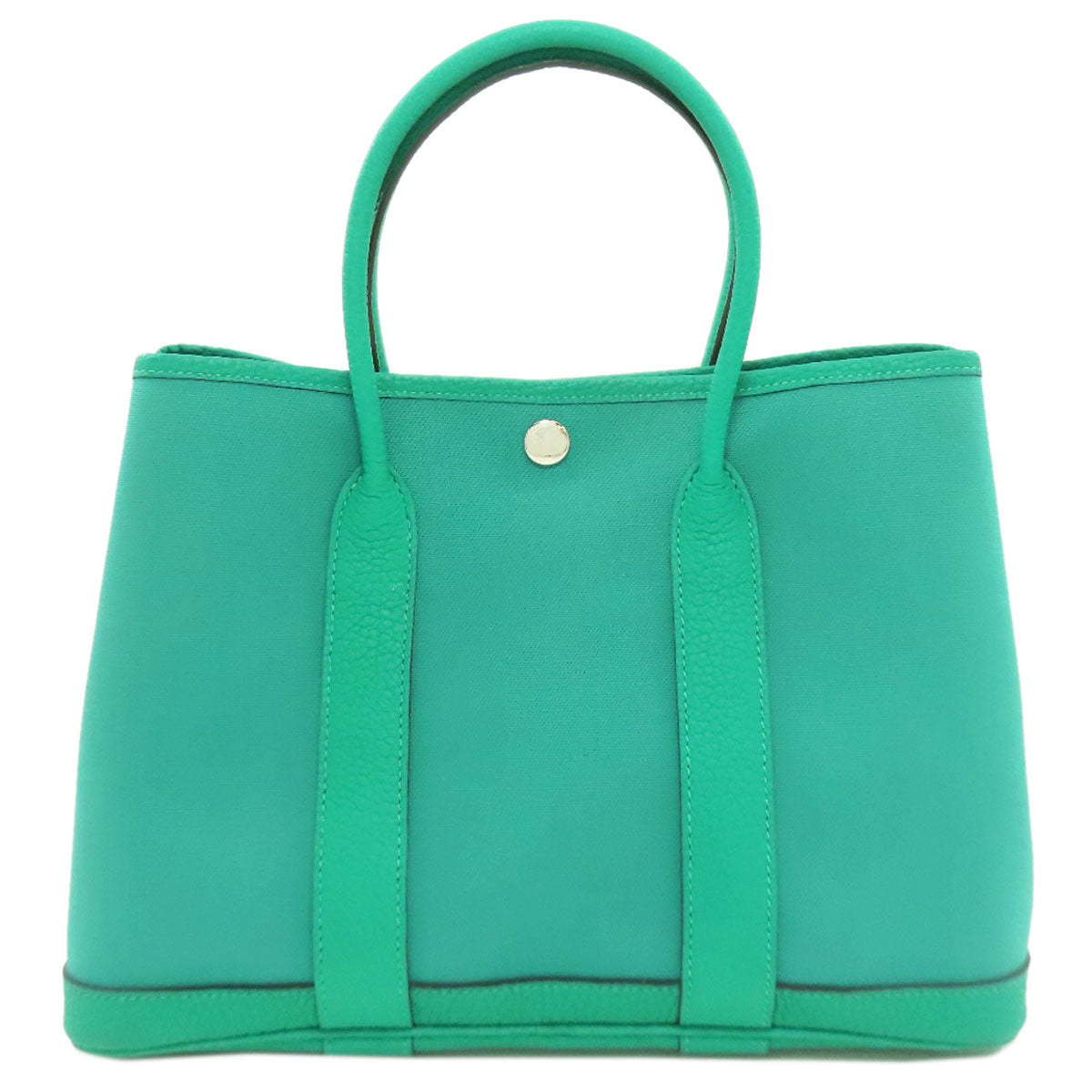 HERMES Garden Party TPM SilverHardware Handbag Towar Officche Ladies [Used]