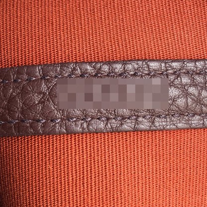 HERMES Garden Party TPM SilverHardware Handbag Towar Officche Ladies [Used]